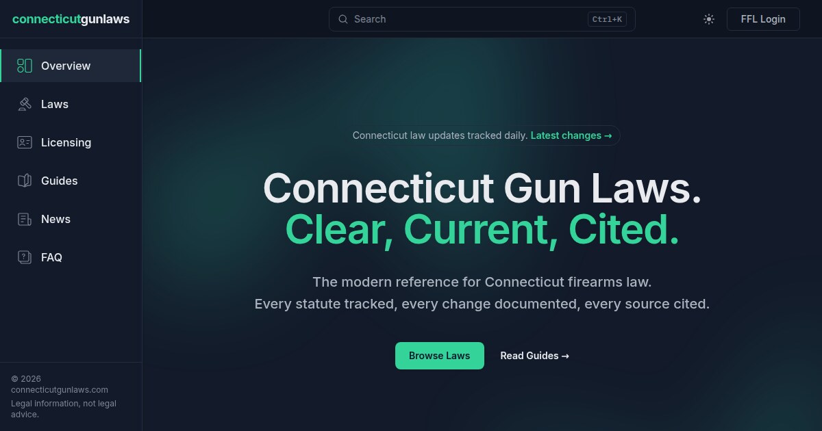 First-Time Gun Buyer Guide for Connecticut | CT Gun Laws